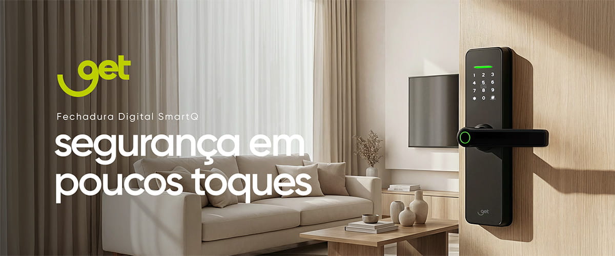 Fechadura Digital Inteligente Get SmartQ