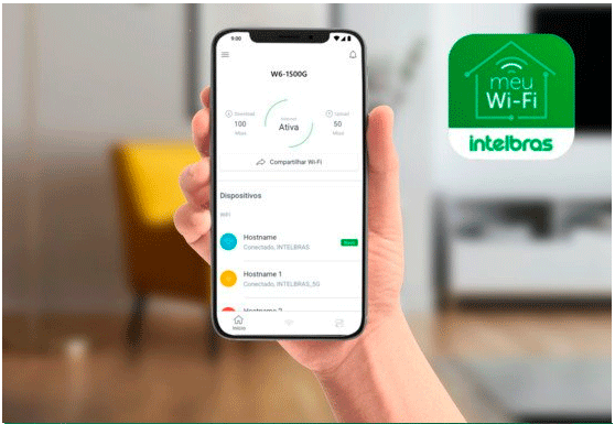 Roteador Wi-Fi 6 Dual Band Intelbras W6-1500 AX1500 Preto