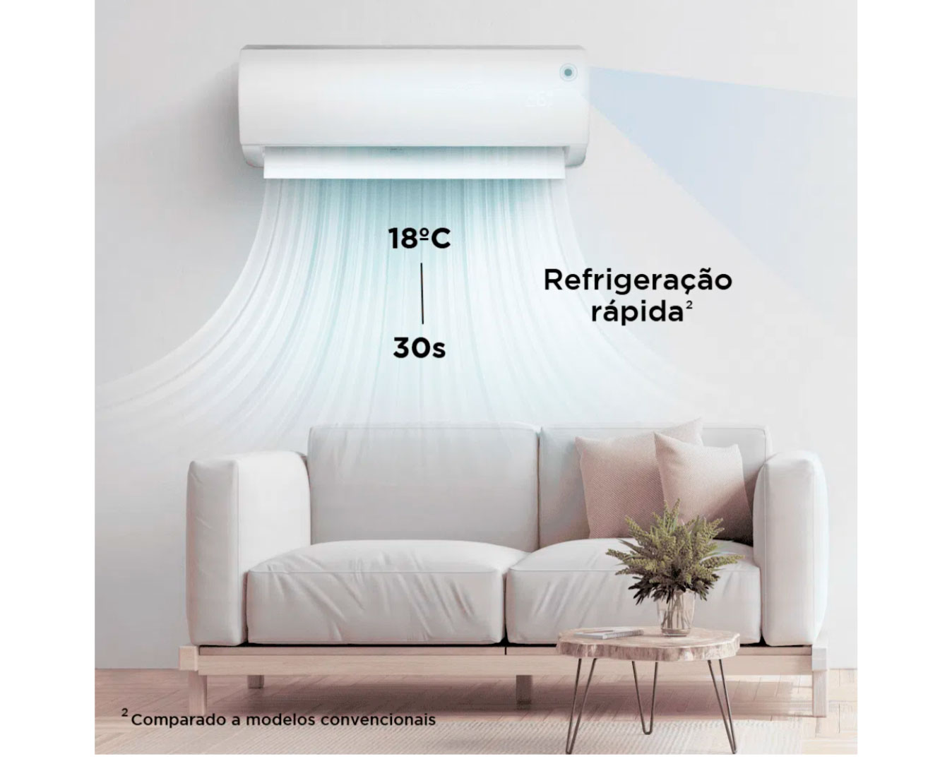 Ar Condicionado Inverter 12000 Btus TCL Elite GV TAC-12CGV-INV Branco 220v