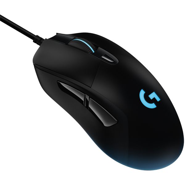 Mouse Gamer Logitech G403 Hero 16k, RGB Lightsync, 6 Botões, 16000 DPI - 910-005631