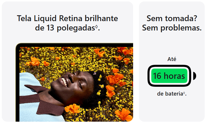 MacBook Neo Apple, Chip A18 PRO, CPU de 6 Núcleos, GPU de 5 Núcleos, SSD de 512 GB, Touch ID, Tela de 13 LED, Prateado - MHFC4BZ/A