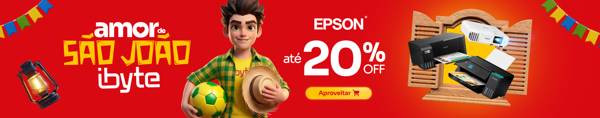 [PARCERIA] EPSON - Campanha Amor de São João - Destaque