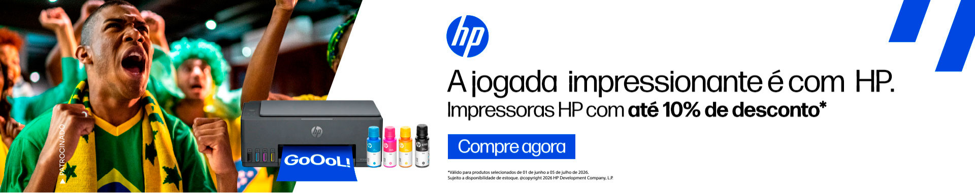 [PARCERIA]  HP - Desconto 10% - Destaque
