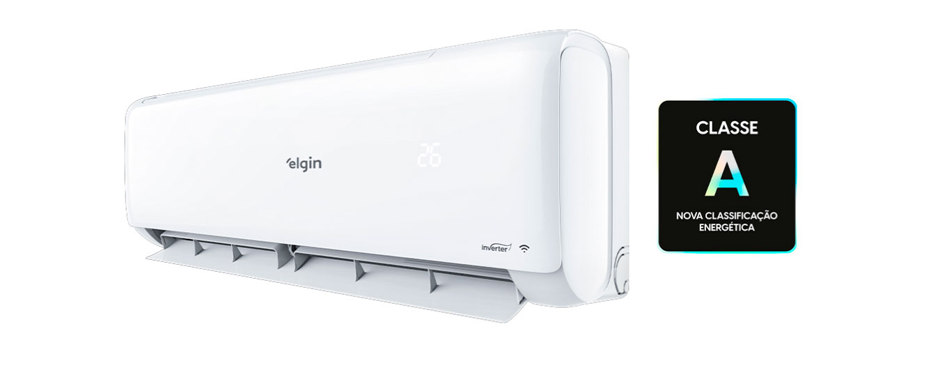 Ar Condicionado Eco Inverter 3 12000 Btus Elgin Wi-Fi Frio 220V
