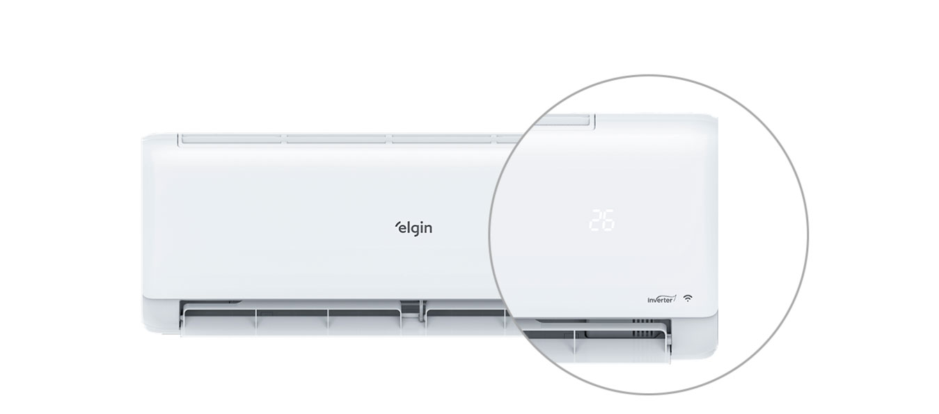 Ar Condicionado Eco Inverter 3 12000 Btus Elgin Wi-Fi Frio 220V