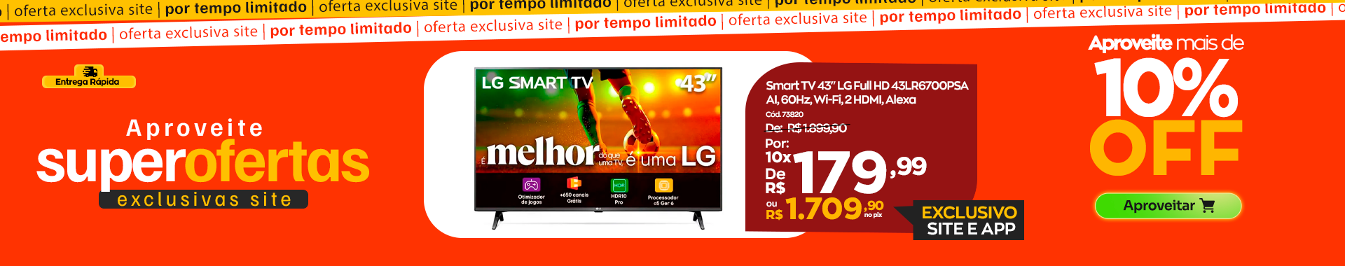 Exclusivo site TV - Destaque