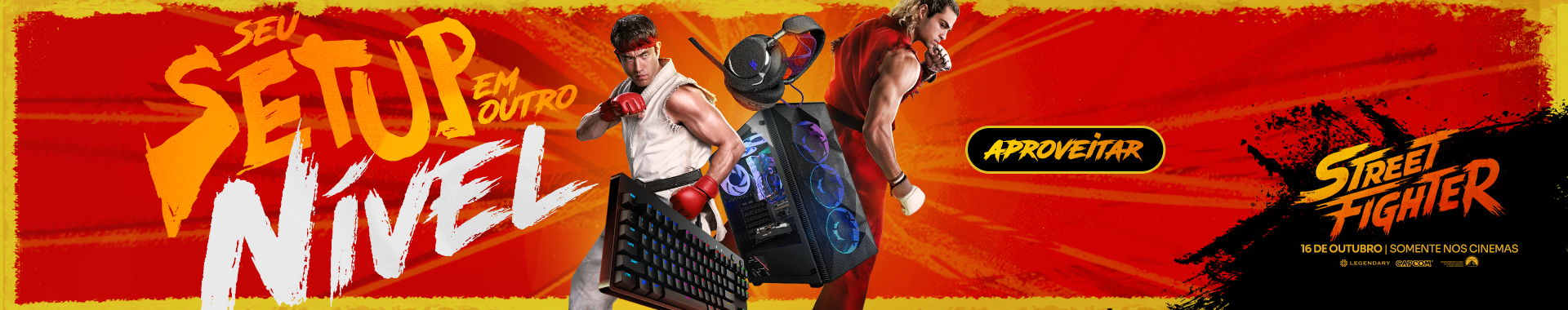 [PARCERIA] CAMPANHA GAMER - FILME STREAT FIGHET - Destaque
