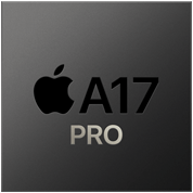 iPhone 15 Pro e iPhone 15 Pro Max com chip A17 Pro.