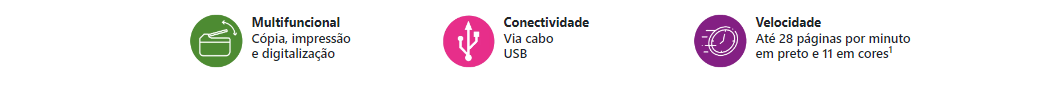 Impressora Multifuncional Brother, Jato de Tinta, Colorida, Conexão USB - DCPT220