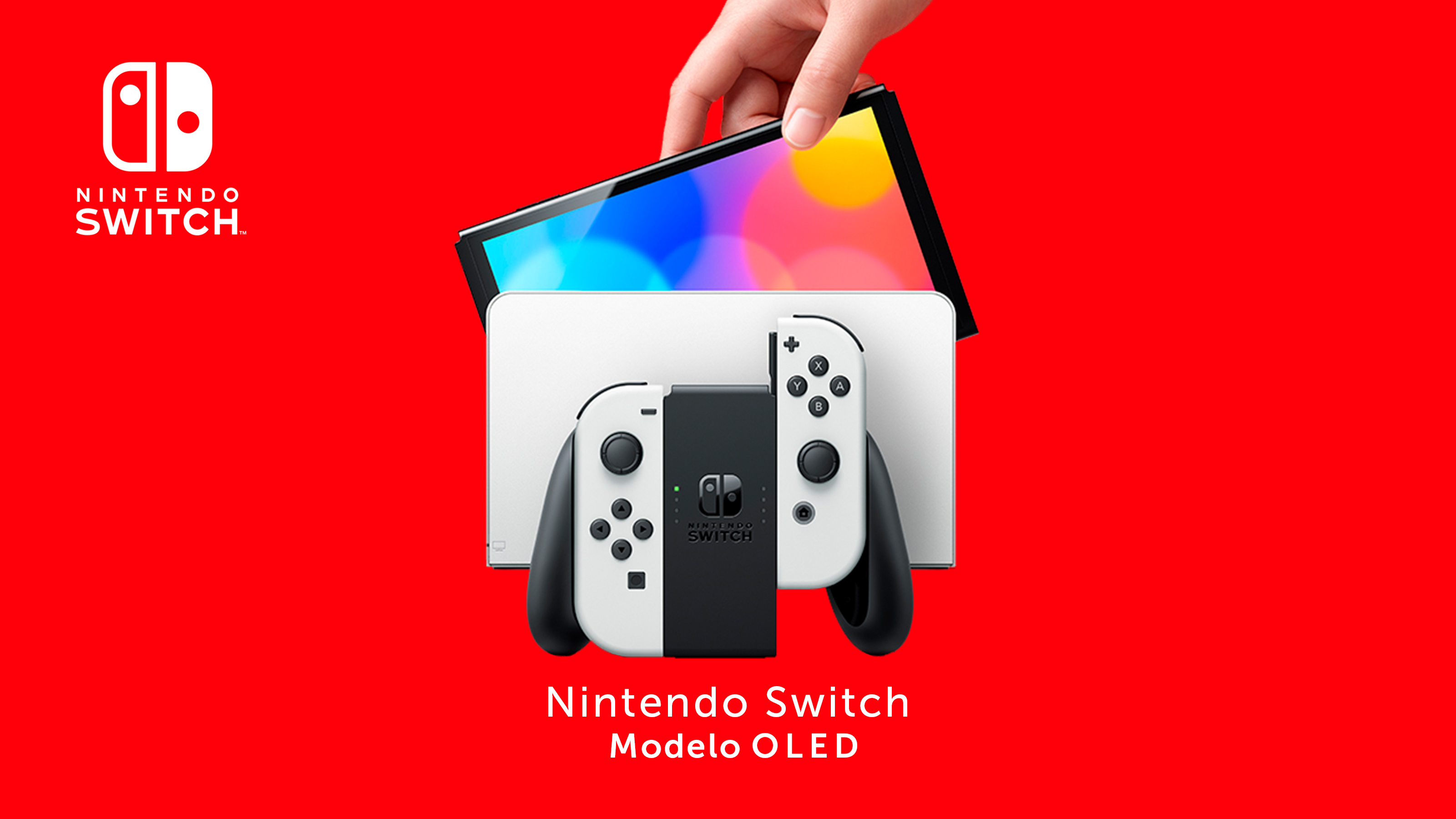 Nintendo Switch Oled 64GB - Branco - lojaibyte