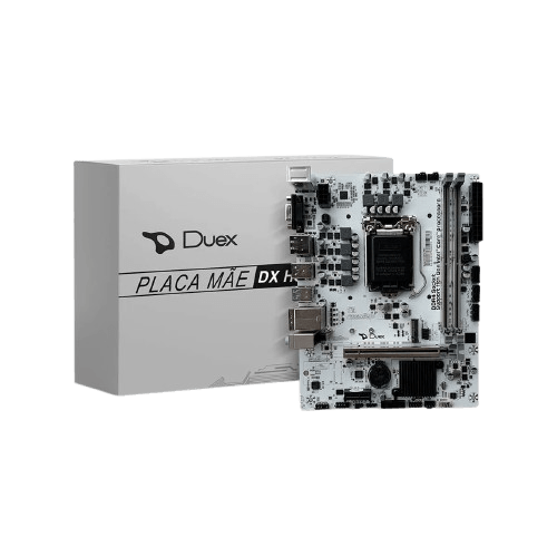 PLACA MÃE DUEX DX H510ZG, CHIPSET H510, INTEL LGA 1200, MATX, DDR4